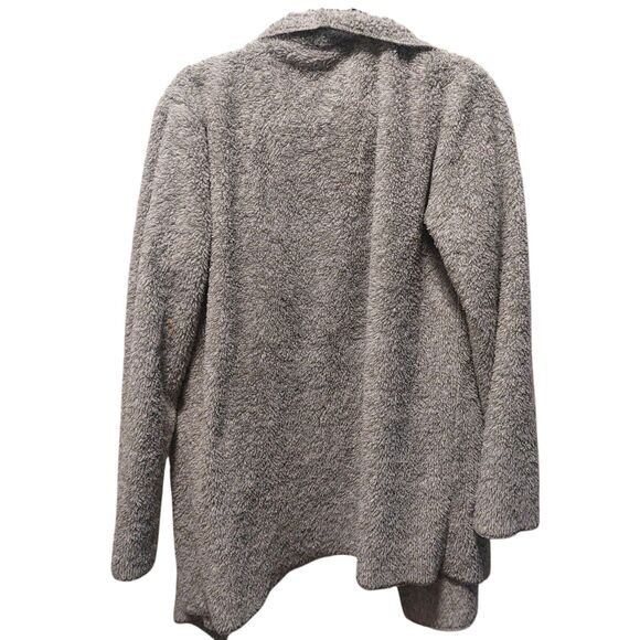 Gray Hugs by Soft Surroundings Size M Hug Me Cardigan Sweater Pockets Medium - Picture 6 of 7